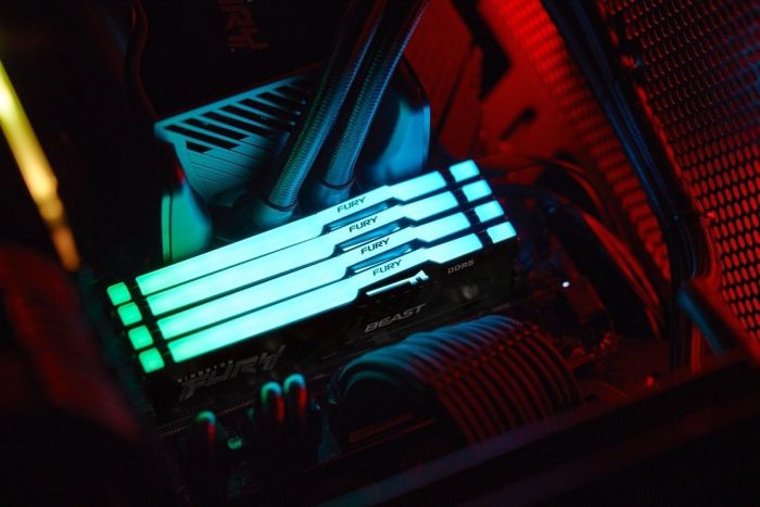 Kingston FURY 16 GB DDR5 6000 MHz Beast RGB Black (KF560C30BBA-16)