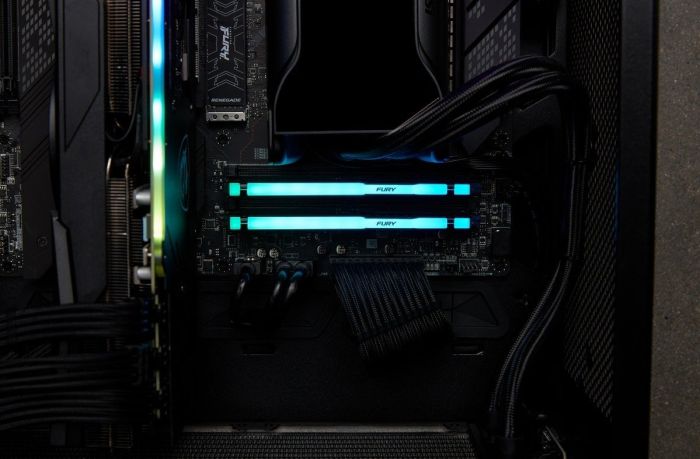 Kingston FURY 16 GB DDR5 6000 MHz Beast RGB Black (KF560C30BBA-16)
