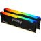 Kingston FURY 16 GB (2x8GB) DDR4 3600 MHz Beast RGB (KF436C17BB2AK2/16)