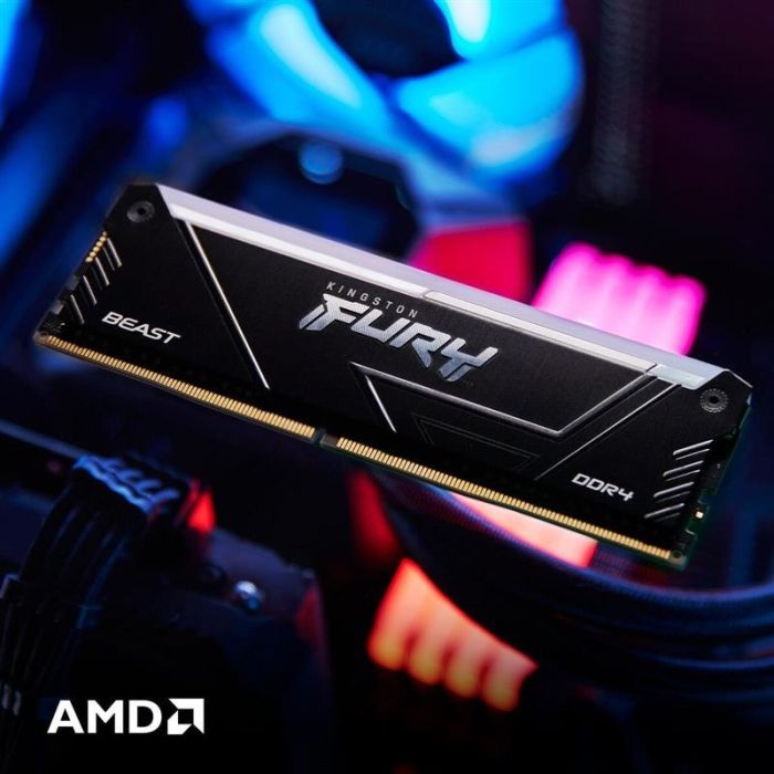Kingston FURY 16 GB (2x8GB) DDR4 3600 MHz Beast RGB (KF436C17BB2AK2/16)