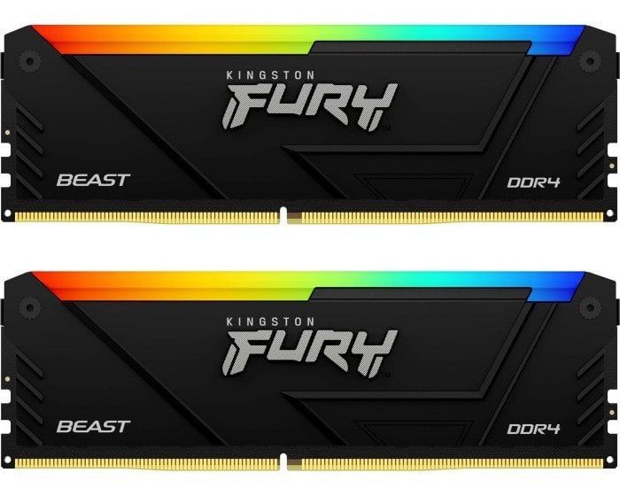 Kingston FURY 32 GB (2x16GB) DDR4 3200 MHz Beast RGB (KF432C16BB12AK2/32)