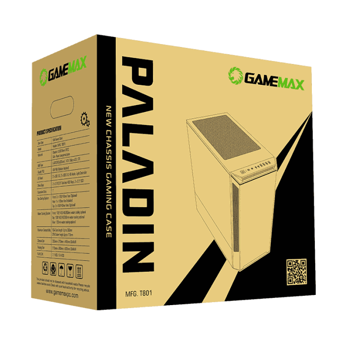 GameMax Paladin White