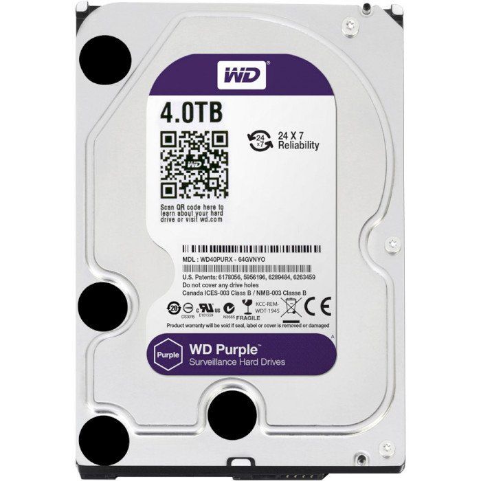 WD Purple Surveillance 4 TB (WD42PURZ)