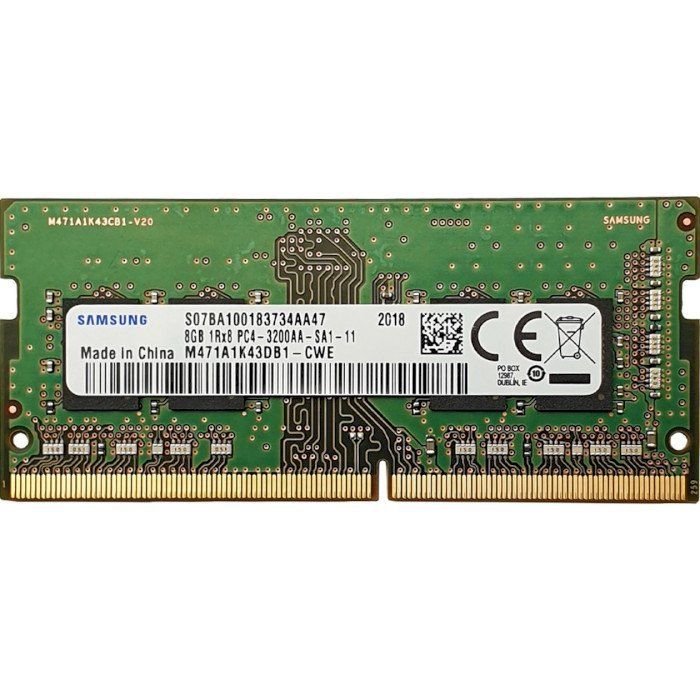 Samsung 8 GB SO-DIMM DDR4 3200 MHz (M471A1K43DB1-CWE)