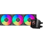 Водяне охолодження PCCooler DC360 Pro ARGB Display Black (DC360PRO-BKAWXY-GL)