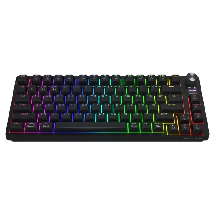 Клавіатура HATOR Icefall PRO Wireless Black (HTK450UA)