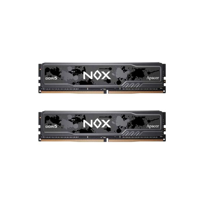Пам'ять для настільних комп'ютерів Apacer 32 GB (2x16GB) DDR5 5600 MHz Nox Black (AH5U32G56C522MBAA-2)