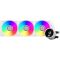 Водяне охолодження PCCooler DA360 Pro ARGB Digital White (DA360PRO-WHAWXL-GL)