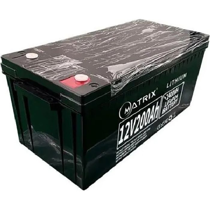 Акумулятор для ДБЖ/інвертора Matrix LiFePo4 12.8V 200Ah (MLR 12200)