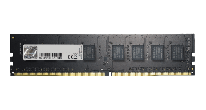 G.Skill 8 GB Value NT DDR4 2666 MHz (F4-2666C19S-8GNT)