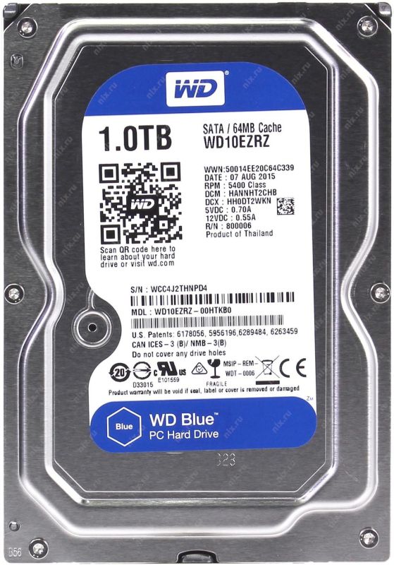 WD Blue WD10EZRZ