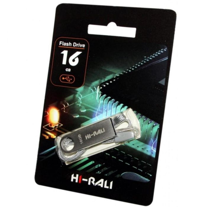Hi-Rali 16 GB Shuttle series Silver (HI-16GBSHSL)