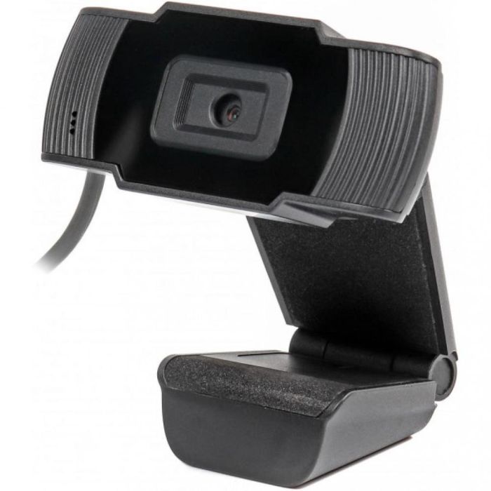 Веб камера USB 2.0 WC-HD-FF-01, HD 1280x720, Fixed-Focus, чорний колір