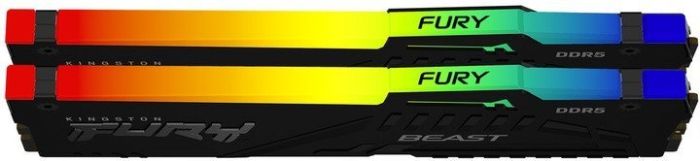 Kingston FURY 32 GB (2x16GB) DDR5 6000 MHz Beast RGB EXPO Black (KF560C36BBE2AK2-32)