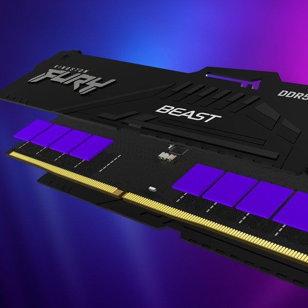 Kingston FURY 32 GB (2x16GB) DDR5 6000 MHz Beast RGB EXPO Black (KF560C36BBE2AK2-32)