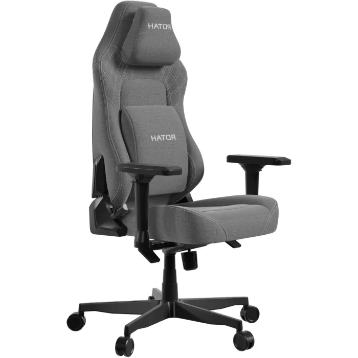 Комп'ютерне крісло для геймера HATOR Darkside 3L Pro Fabric Grey (HTC3216L)