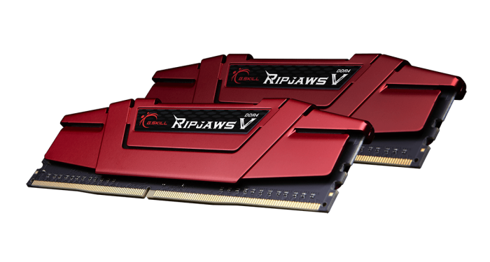 G.Skill 16 GB (2x8GB) DDR4 3600 MHz Ripjaws V (F4-3600C19D-16GVRB)