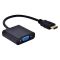STLab HDMI - VGA Black (U-990 PRO BTC)