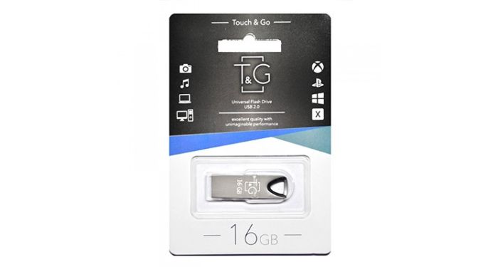 T&G 16 GB 117 Metal Series Black (TG117BK-16G)