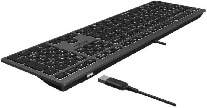 A4Tech FX60H Grey White Backlit