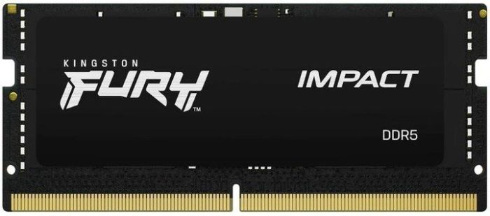 Kingston FURY 32 GB (2x16GB) DDR5 6400 MHz Impact Black (KF564S38IBK2-32)