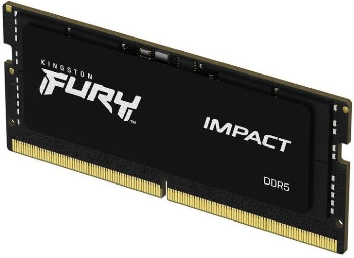 Kingston FURY 32 GB (2x16GB) DDR5 6400 MHz Impact Black (KF564S38IBK2-32)