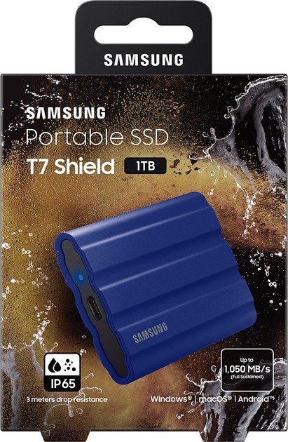 Samsung T7 Shield 2 TB Blue (MU-PE2T0R)
