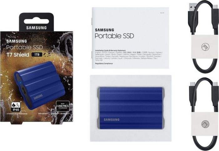 Samsung T7 Shield 2 TB Blue (MU-PE2T0R)