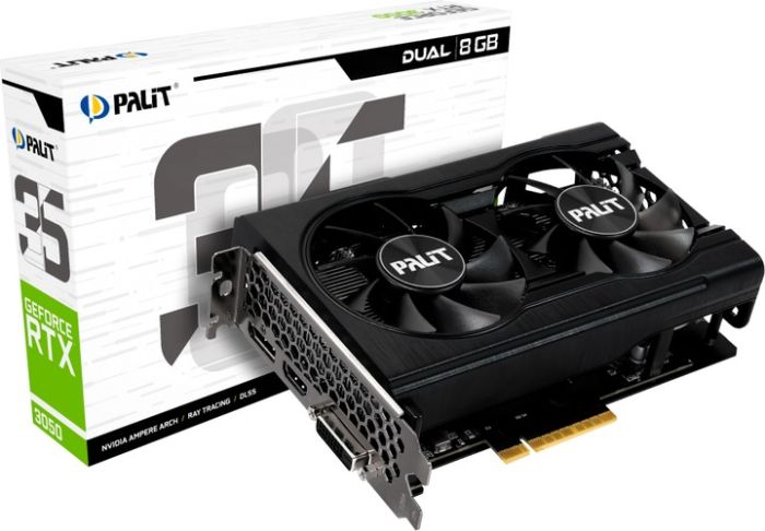 Palit GeForce RTX 3050 Dual (NE63050018P1-1070D)