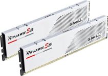 G.Skill 32 GB (2x16GB) DDR5 5600 MHz Ripjaws S5 White (F5-5600J4040C16GX2-RS5W) G.Skill 32 GB (2x16GB) DDR5 5600 MHz Ripjaws S5 White (F5-5600J4040C16GX2-RS5W)