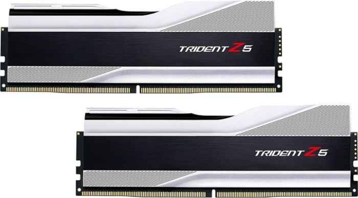 G.Skill 64 GB (2x32GB) DDR5 6000 MHz Trident Z5 Silver (F5-6000J3238G32GX2-TZ5S)