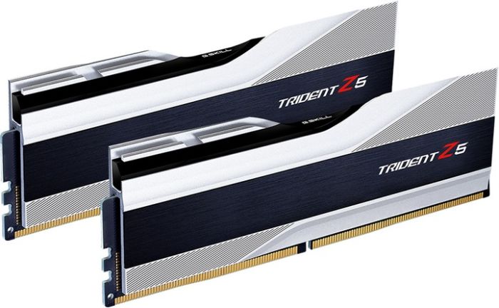 G.Skill 64 GB (2x32GB) DDR5 6000 MHz Trident Z5 Silver (F5-6000J3238G32GX2-TZ5S)