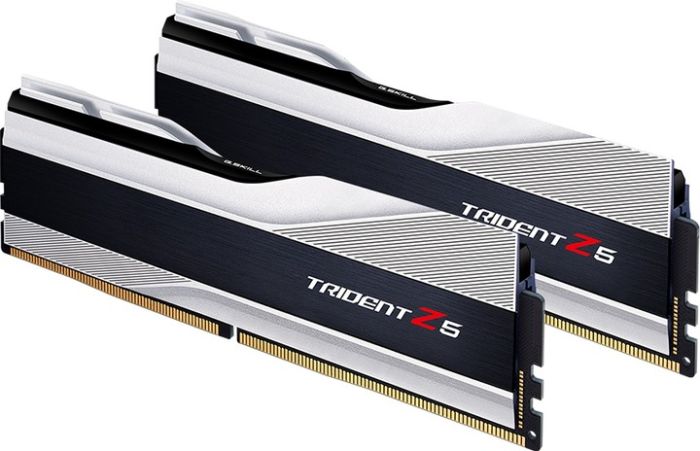 G.Skill 64 GB (2x32GB) DDR5 6000 MHz Trident Z5 Silver (F5-6000J3238G32GX2-TZ5S)