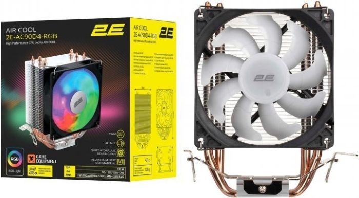 2E GAMING AIR COOL (2E-AC90D4-RGB)
