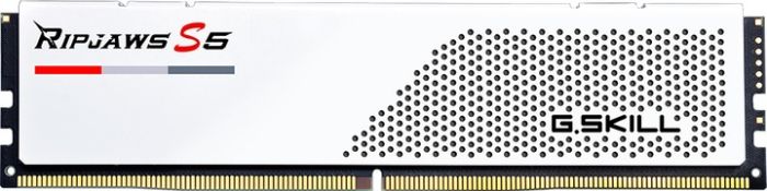 G.Skill 32 GB (2x16GB) DDR5 5200 MHz Ripjaws S5 White (F5-5200J4040A16GX2-RS5W)