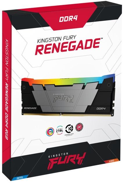Kingston FURY 64 GB (2x32GB) DDR4 3600 MHz Renegade RGB (KF436C18RB2AK2/64)