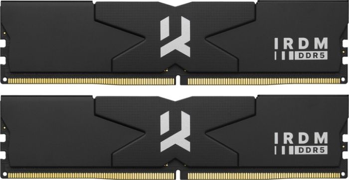 GOODRAM 64 GB (2х32GB) DDR5 6000 MHz IRDM Black (IR-6000D564L30/64GDC)