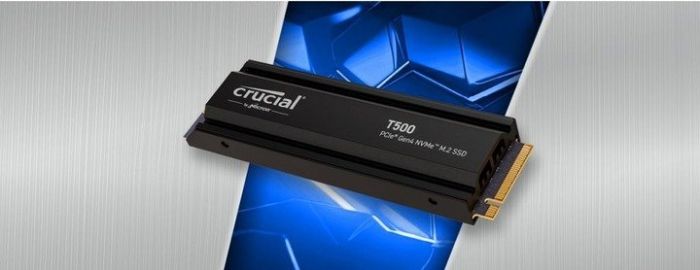 Crucial T500 1 TB with Heatsink (CT1000T500SSD5)