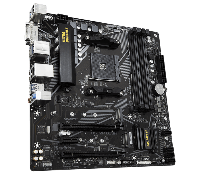 GIGABYTE B550M DS3H