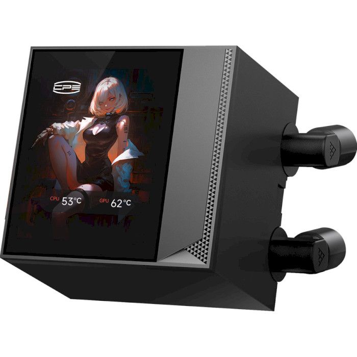 Водяне охолодження PCCooler DC360 Pro ARGB Display Black (DC360PRO-BKAWXY-GL)