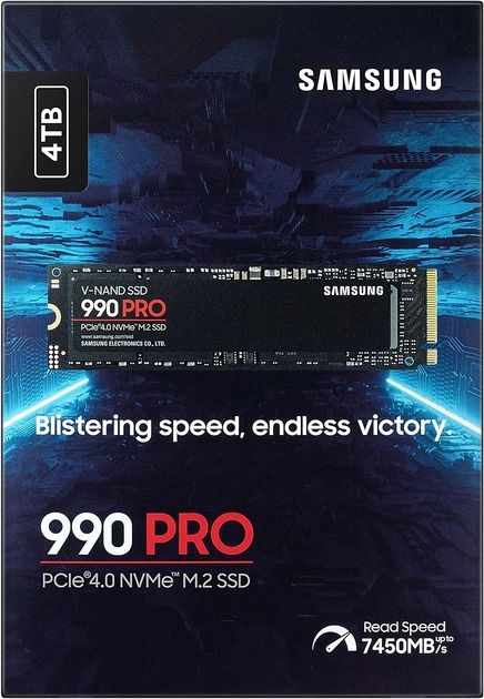 Samsung 990 PRO 4 TB (MZ-V9P4T0BW)