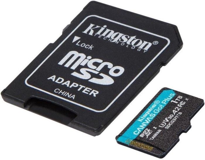 Kingston 1 TB microSDXC class 10 UHS-I U3 Canvas Go! Plus SDCG3/1TB