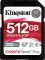 Kingston 512 GB SDXC Canvas React Plus UHS-II U3 V60 Class 10 (SDR2V6/512GB)
