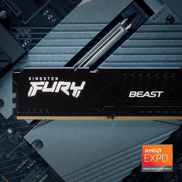 Kingston FURY 64 GB (2x32GB) DDR5 6000 MHz Beast EXPO (KF560C30BBEK2-64)