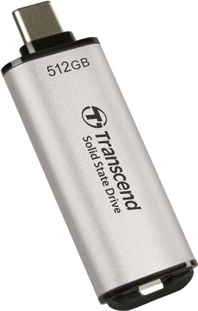 Transcend ESD300 512 GB Silver (TS512GESD300S)