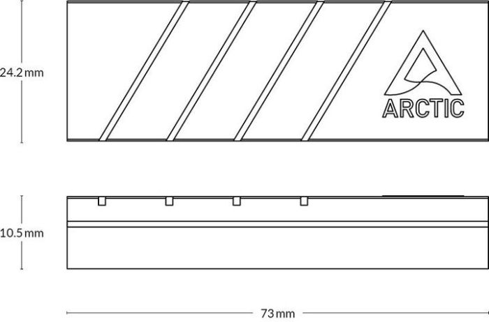 Arctic M2 Pro Black (ACOTH00001A)