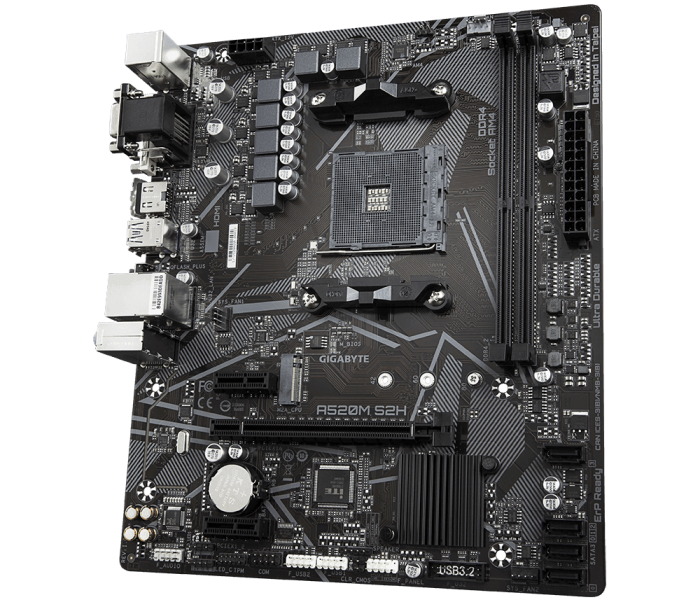 GIGABYTE A520M S2H