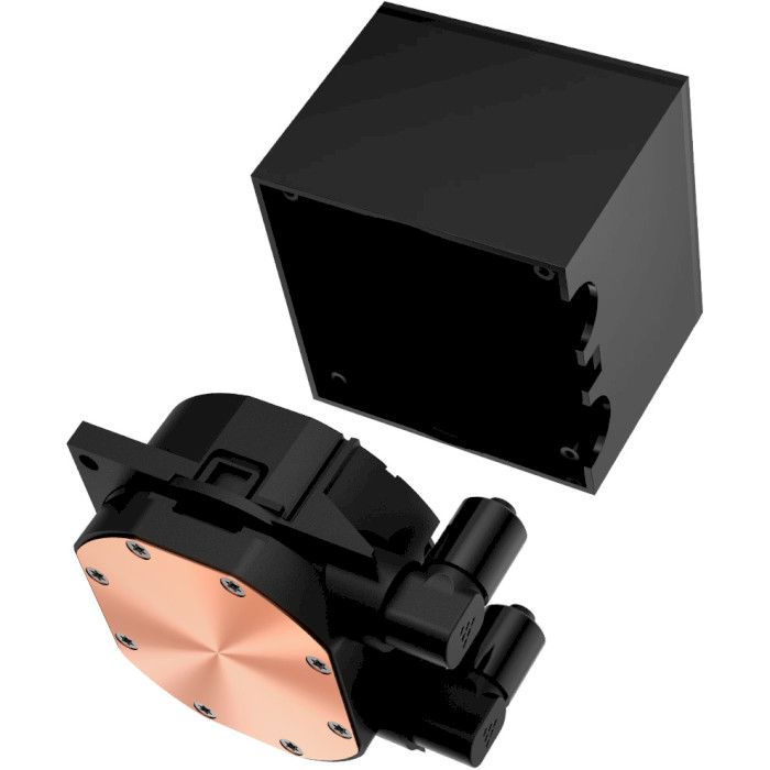 Водяне охолодження PCCooler DC360 Pro ARGB Display Black (DC360PRO-BKAWXY-GL)