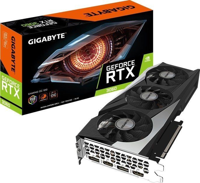 GIGABYTE GeForce RTX 3060 GAMING 12G (GV-N3060GAMING-12GD)