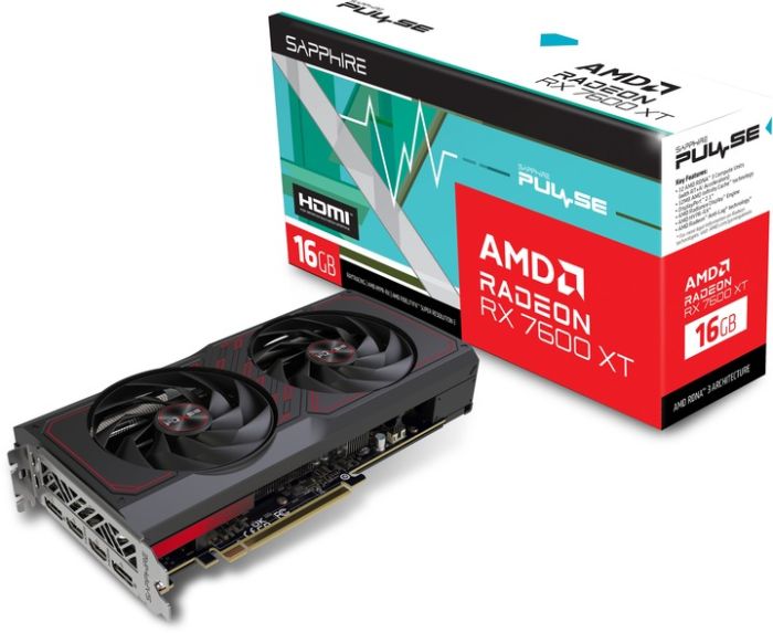 Sapphire Radeon RX 7600 XT 16GB PULSE (11339-04)